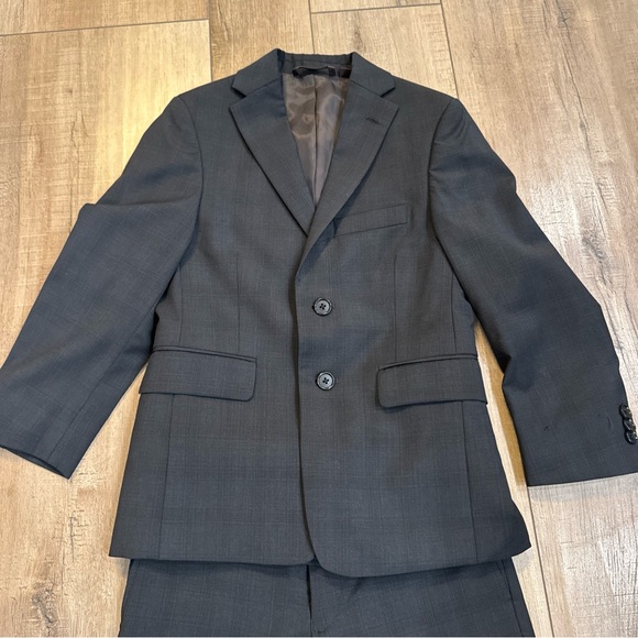Michael Kors Black Youth Boys Suit Jacket and Slacks - no flaws - Size 8 - Picture 1 of 11